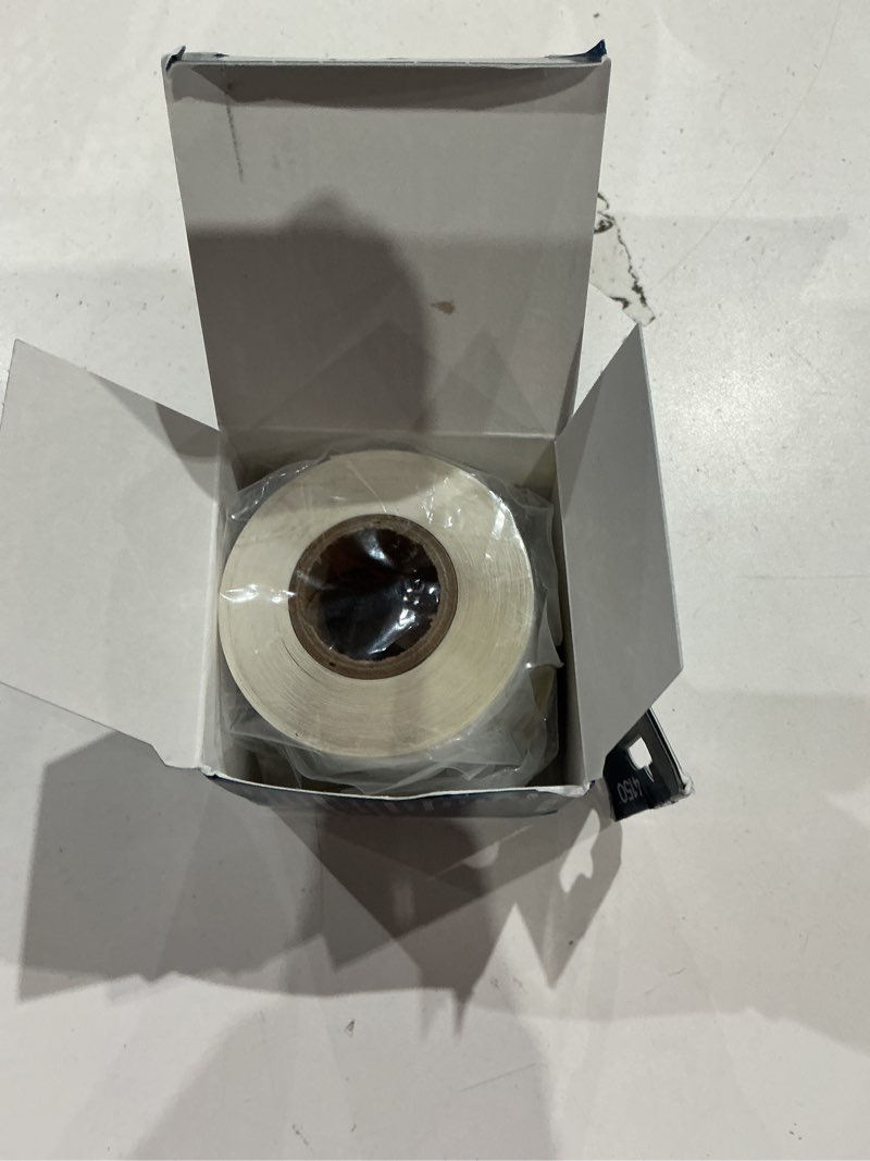 Condition photo showing Good Condition for avery direct thermal address labels, 1-1/8" x 3-1/2", white, comparable to dymo 30251, 130 blank labels per roll, 2 rolls, 260 total (4150)