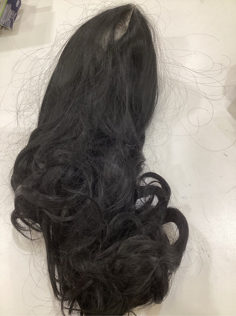 Condition photo showing As Is for 13x4 glueless wigs hd transparent lace,wear and go synthetic wig,c part,200% density body wave with baby hair,pre-plucked frontal wigs for women 18 inch ,natural hairline,breathable wig cap