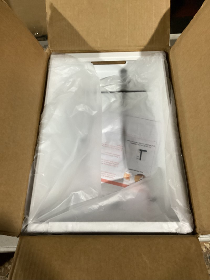 Condition photo showing Good Condition for HBL' 1 Pack | 21" Deep Pull Out Cabinet Organizer Adhesive, (13.8" to 22.0") Width Expandable Sturdy Carbon Steel Roll-Out Drawers for Face Frame or Frameless Cabinets,Slide-Out Shelves for Pantry. 21"D x (13.8" to 22.0)"W x 3.1"H White 1