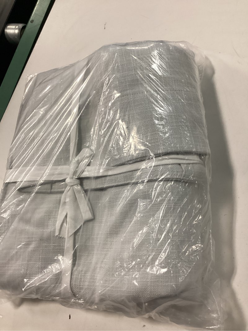 Condition photo showing New/Like New for ash grey linen