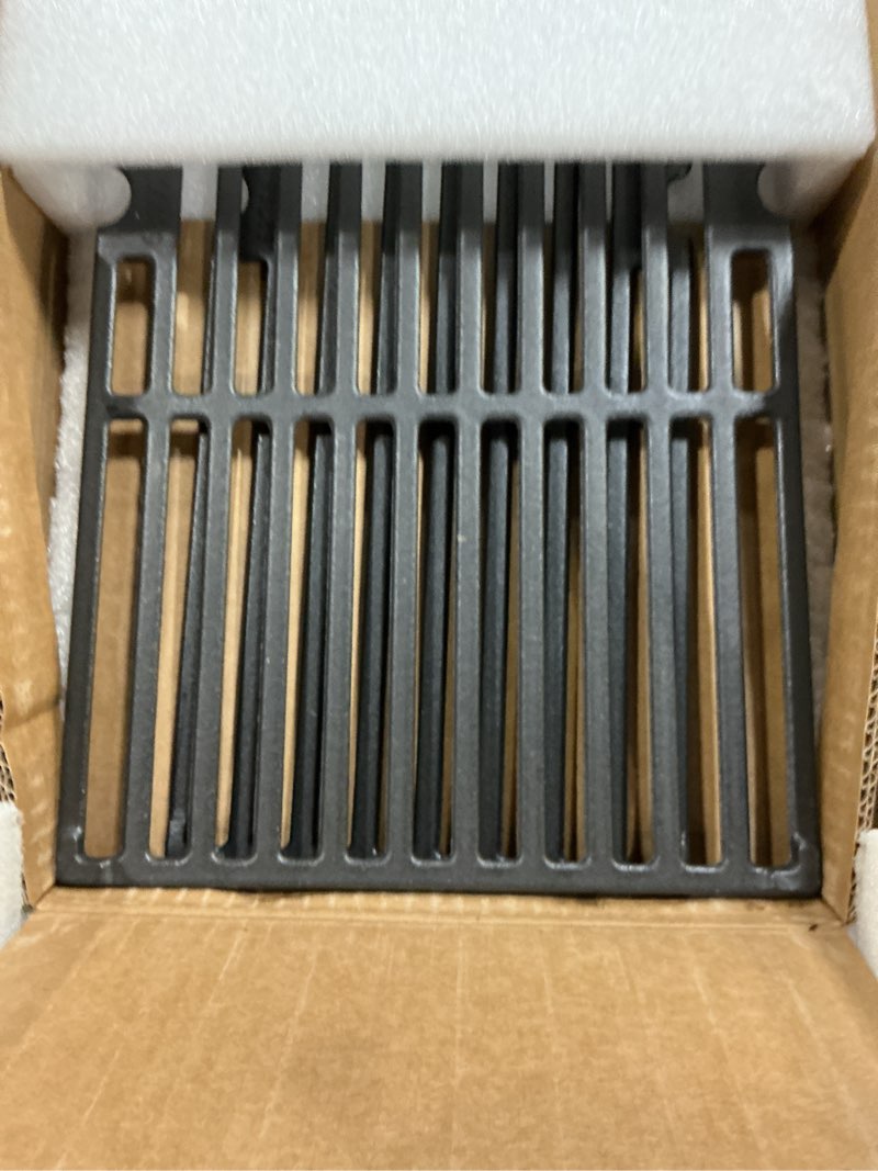 Condition photo showing New/Like New for grill grates 18 inch for charbroil performance 463625219 463625217 463673519, grill grates replacement for char-broil 463673017 463673517, replacement parts for g470-0003-w1 g470-0002-w1, 2 packs cast iron 18x15.8"