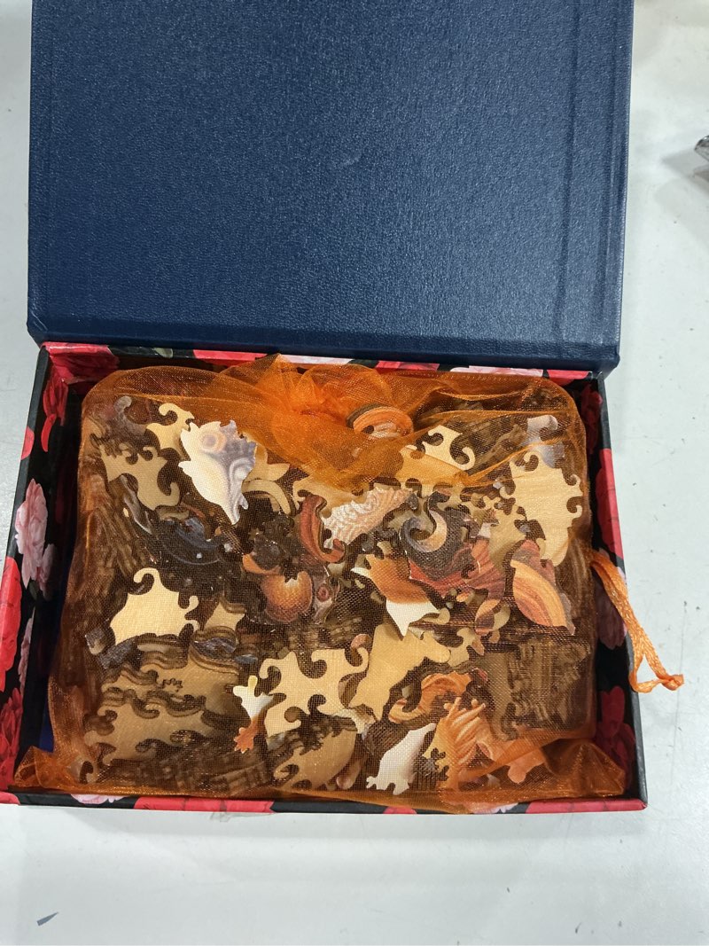 Condition photo showing Good Condition for wooden puzzles for adults, sun and moon wood puzzles 200 pieces, irregular animal shaped unique wooden jigsaw puzzles, creative ghristmas gift for teenagers and adults sun and moon a