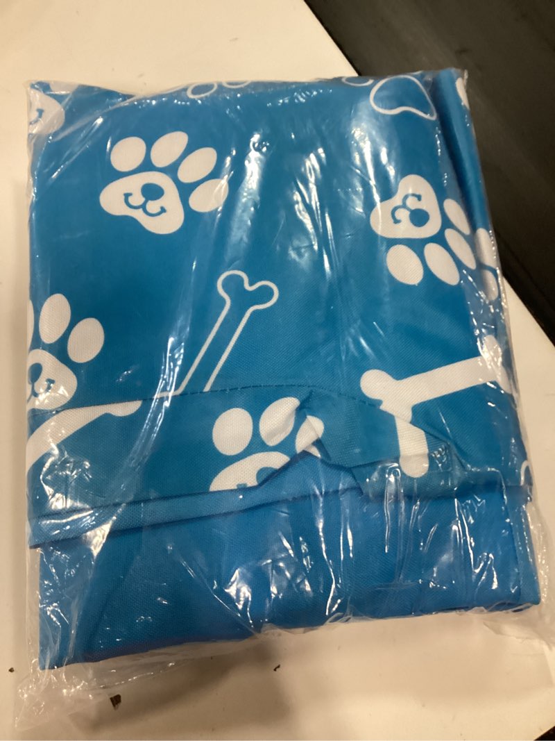Condition photo showing New/Like New for dog pool float for small medium large dogs, inflatable puppy raft for pool lake, stable floating dog bed & pet water mat with rope handles, durable oxford & thick pvc