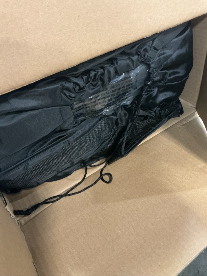 Condition photo showing Good Condition for lightweight travel stroller for baby & toddlers - easy fold & compact stroller for airplane with canopy, storage basket, multi-position recline & convenient one-hand fold, travel bag included (black)