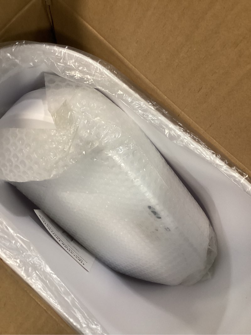 Condition photo showing New/Like New for 5 Gallon Bathroom Trash Can with Lid, Automatic Motion Sensor White Trash Can, Touchless Slim Waterproof Garbage Bin for Kitchen, Bedroom, Office, and Bathroom 1P-5 Gallon White