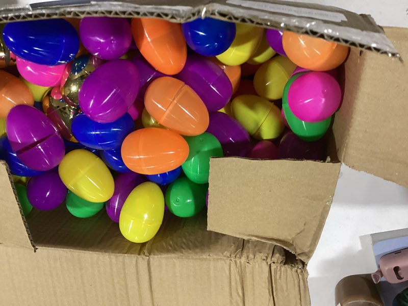 Condition photo showing Good Condition for 168 Pcs Prefilled Easter Eggs with Toys Inside,Easter Basket Stuffers Gifts in Surprise Eggs,Easter Toys Bulk,Prizes Classroom Events,Eggs Fillers,Easte Party Favors