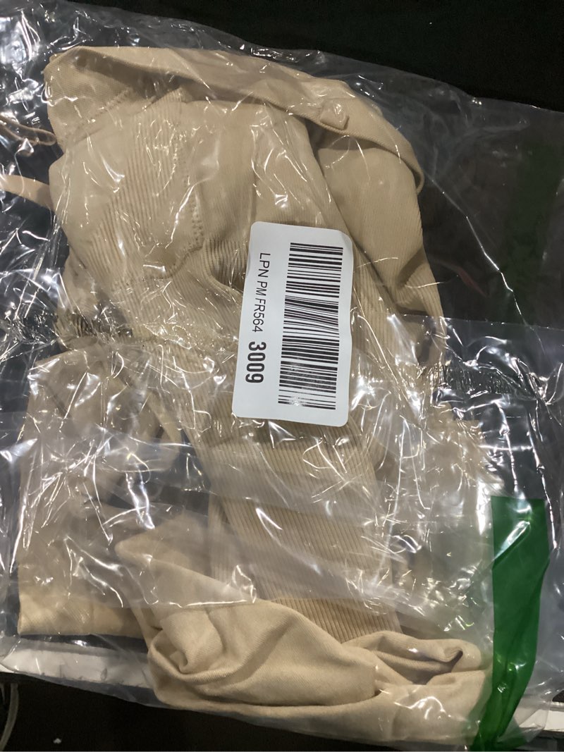 Condition photo showing Good Condition for slimbelle built in bra strapless shapewear dress slip for women tummy control full slip shaper under dresses beige small