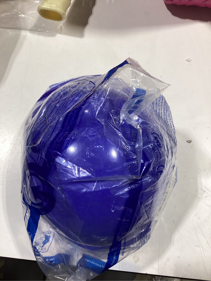 Condition photo showing Good Condition for PPE by JORESTECH - HDPE Cap Style Hard Hat Helmet w/Adjustable Ratchet Suspension for Work, Home, and General Headwear Protection ANSI Z89.1-14 Compliant Blue