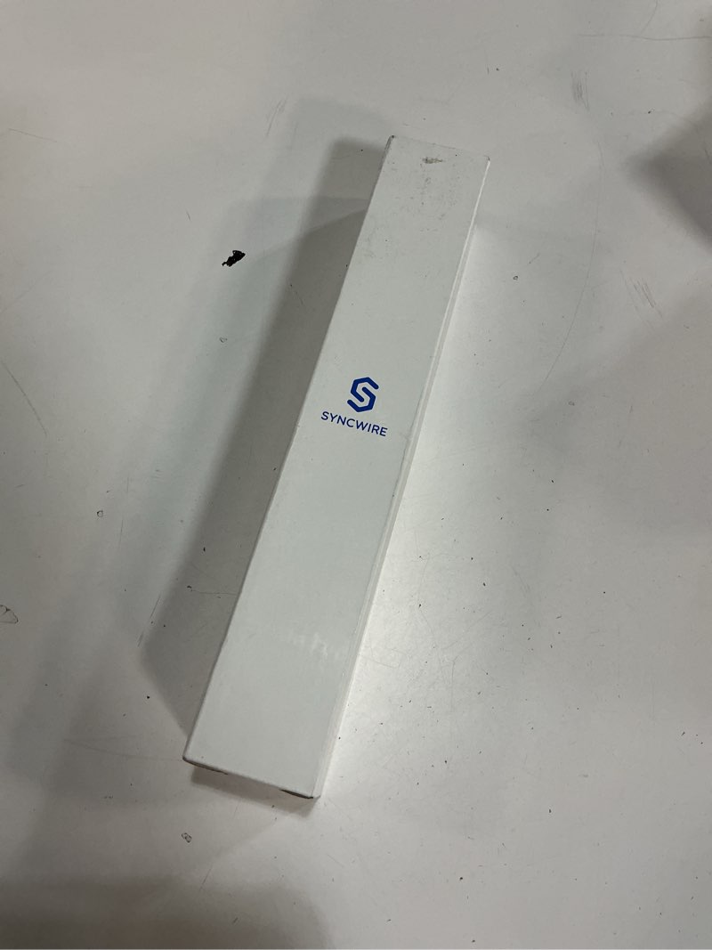 Condition photo showing New/Like New for SYNCWIRE 55" Selfie Stick Tripod for iPhone, 3 in 1 Extendable Phone Selfie Stick with Remote, Aluminum Travel Tripod for iPhone 17/16/15/14/13/12 Series and More Smartphones 55''/140CM White