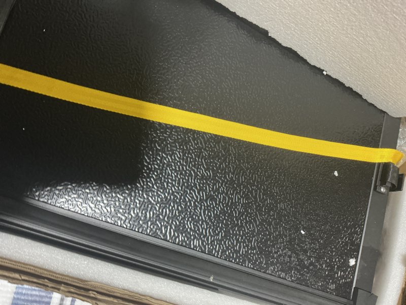Condition photo showing Good Condition for kuiperauto 5.7ft tri hard truck bed tonneau cover compatible for 2009-2026 dodge ram 1500 inclu. classic & new body (w/o ram box) on top 67.4 inch aluminum bed 5.8ft tri hard 2009-2024 1500 classic & new