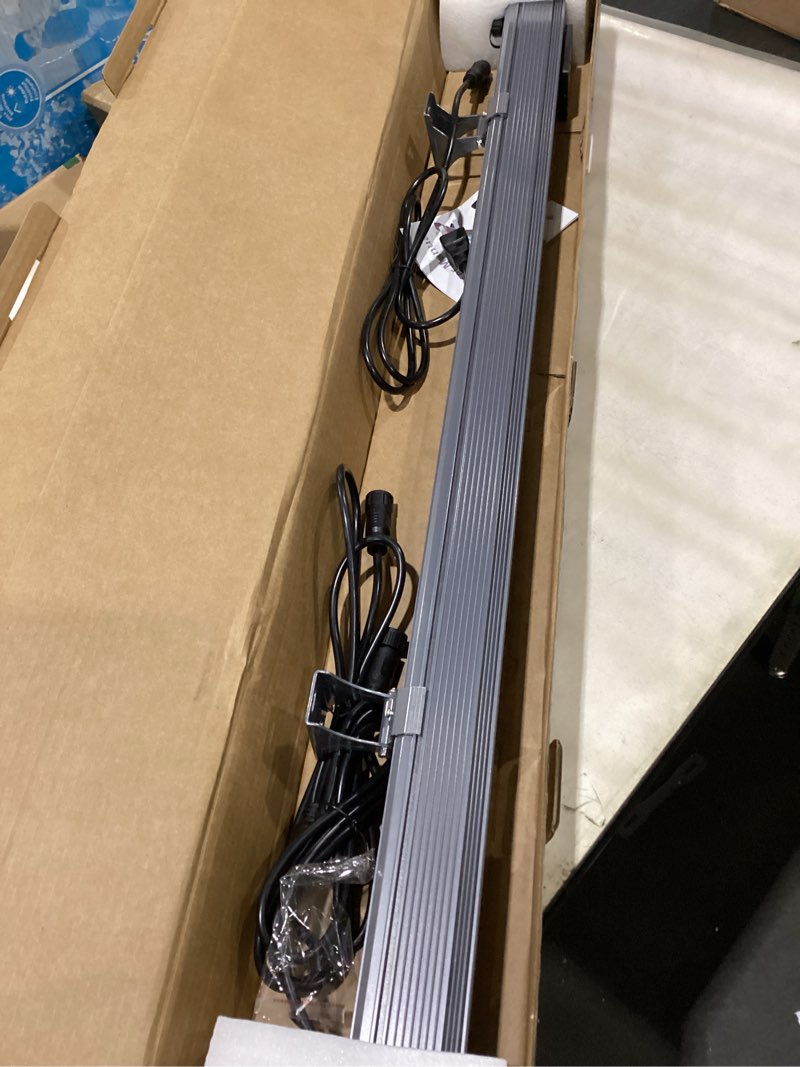 Condition photo showing Good Condition for smart wall washer light bar 20in rgbcw – linkable waterproof led light for indoors/outdoors with app/voice control, 16m colors, dimmable, music sync, 50 scene modes, timer, ac120v 20" 90w rgb+tunable white(2700-6500k)