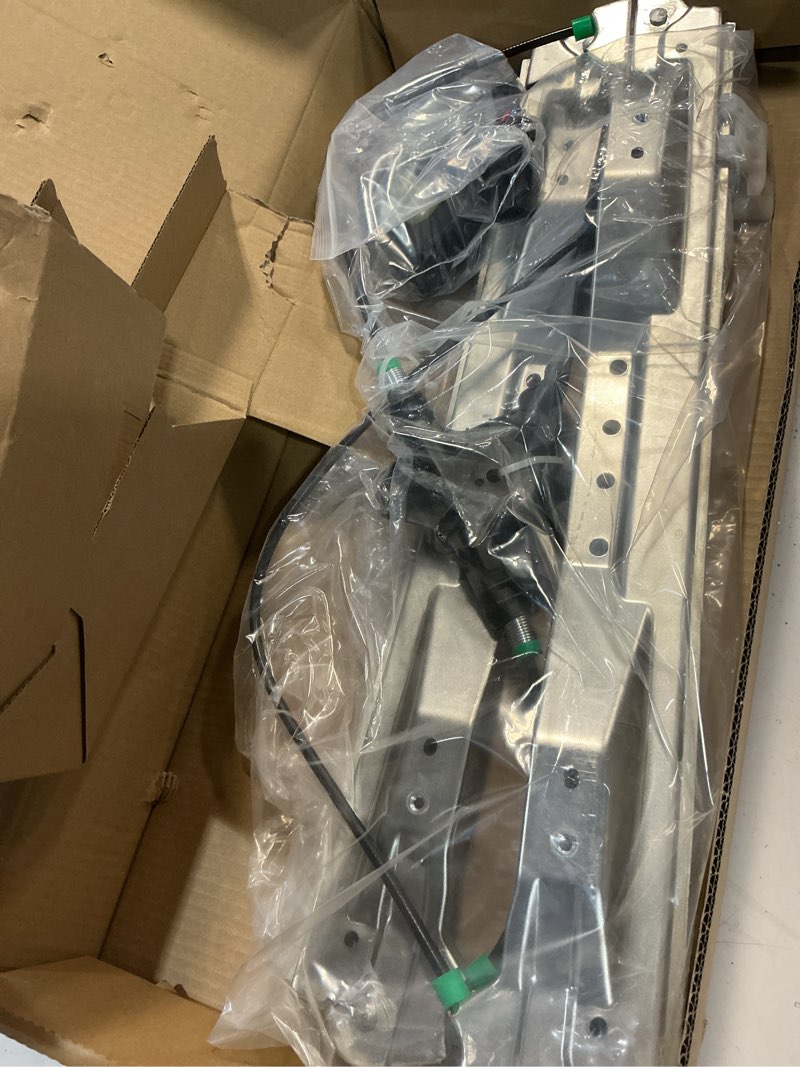 Condition photo showing Good Condition for front driver side power window regulator with motor replacement for dodge grand caravan, chrysler town & country, ram c/v 2008 2009 2010 2011 2012 2013 2014 2015 2016 2017 2018 2019, left, 748-508