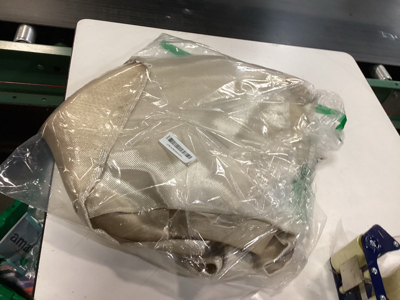 Condition photo showing New/Like New for JJ CARE Welding Blanket - 1 Pack 6ft x 8ft Welding Mat - 850GSM Fiberglass Welding Blanket with Brass Grommets, Welders Blanket for Grill, Smoker Welding Blanket Heavy Duty, Welding Tarp & Shield