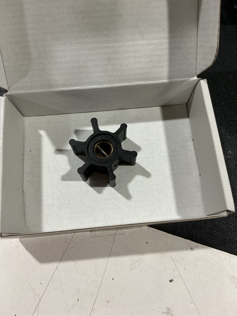 Condition photo showing As Is for (missing band & hardware) 048500 seawater impeller service kit compatible with westerbeke 048080 037431 046814 types 5.5bcd 8.0btd 6.0 btda 3.3 wmd generators engine raw sea cooling water pump
