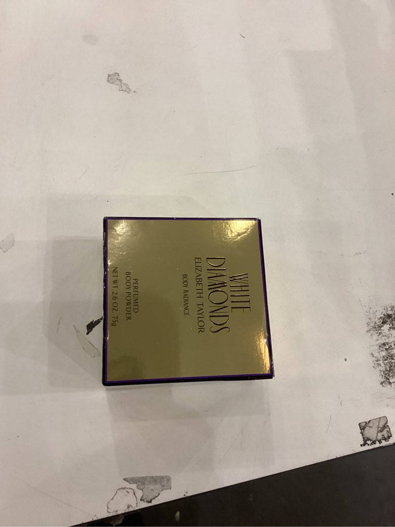 Condition photo showing New/Like New for White Diamonds/Elizabeth Taylor Body Powder 2.6 Oz (W)