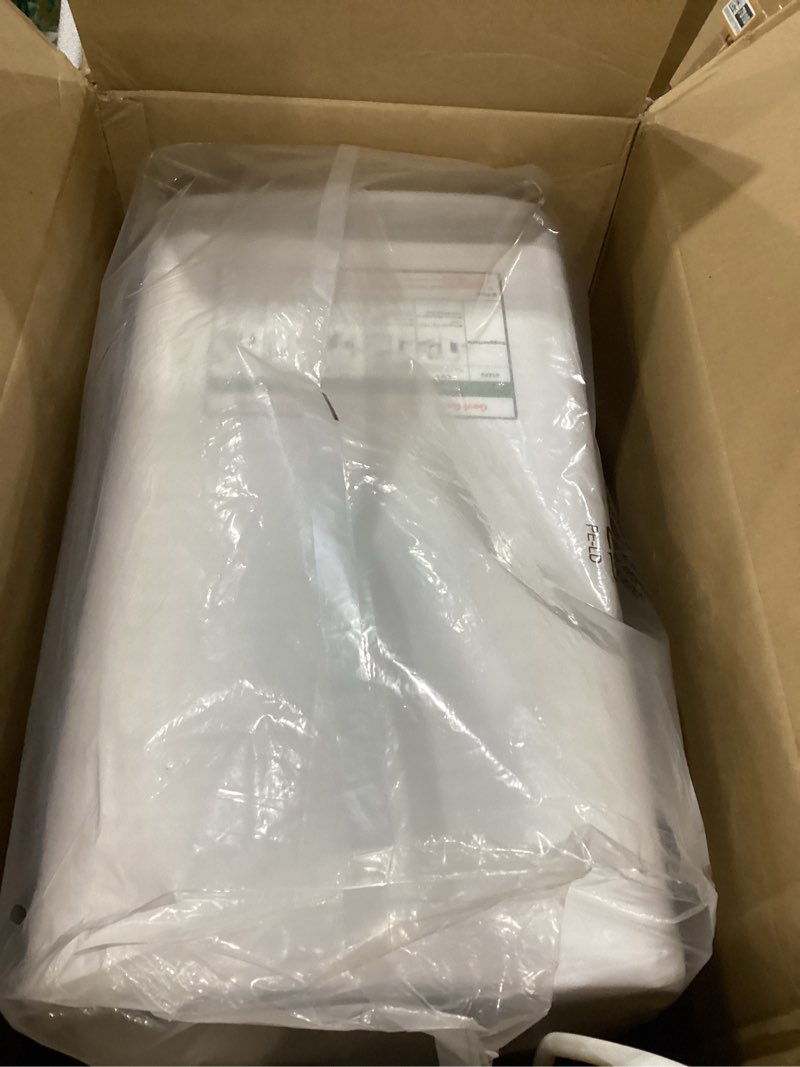 Condition photo showing As Is for not tested gevi nugget ice maker countertop 40lbs/24h, pebble ice machine with programmable timer,self-cleaningchewable pellet ice for home, kitchen,office,gift 17.3\"d x 9.7\"w x 16.7\"h white 1