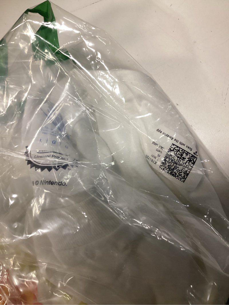 Condition photo showing Good Condition for CC Provided T-Shirt, Men, White, Large