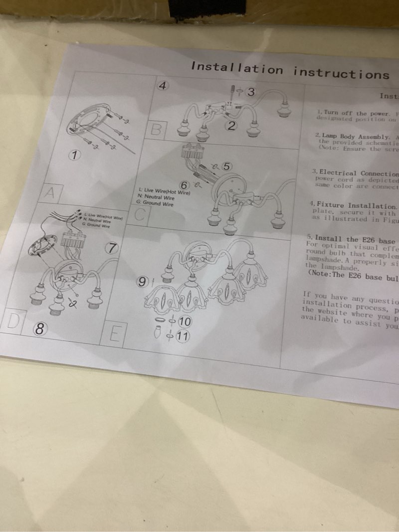 EDISLIVE Vintage Vanity Light for Bathroom ORB 4 -Light Bath Wall Light Fixture with Clear Flower Glass Shades