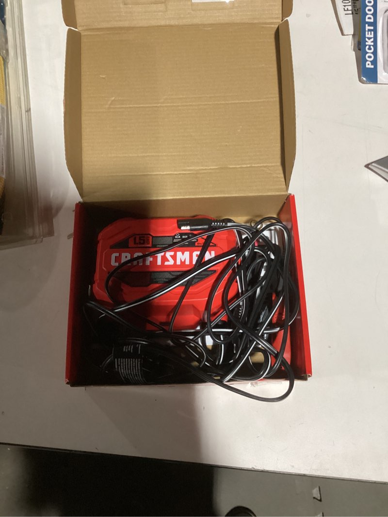 craftsman 1.5 -amp 6/12-volt car battery charger