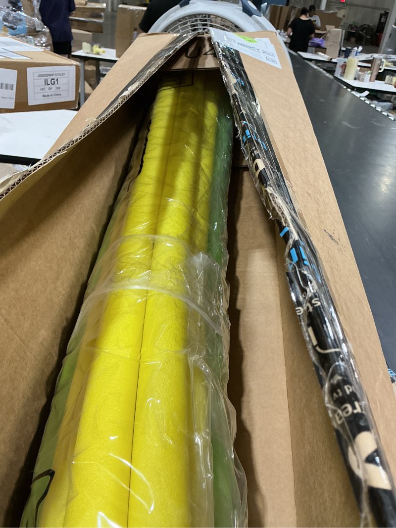 Condition photo showing Good Condition for hollowfly 12 pcs pool noodles bulk foam swimming noodles small hollow bright foam tube pool sticks for craft projects adults swimming floating (40 x 1.6 inches,yellow&green&blue) 40 x 1.6" yellow&green&blue 12