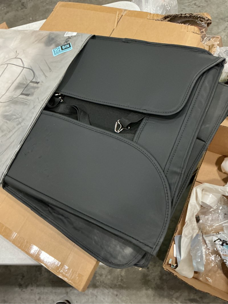 Condition photo showing Good Condition for seat back protector,preventing the impact of children stepping on the seat backrest,beautiful appearance and easy to clean,black (black -2pcs)