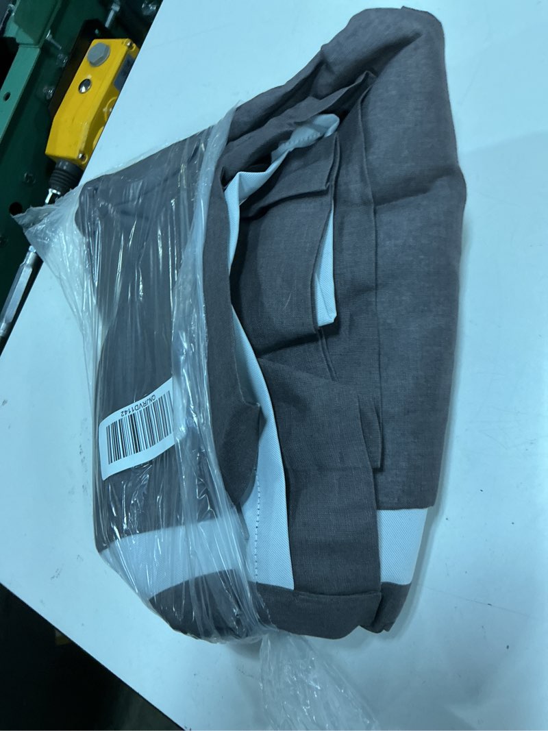 Condition photo showing As Is for european linen room darkening curtain - single panel, 48x84, storm