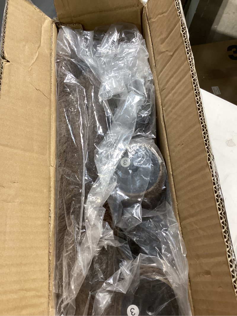 Condition photo showing Good Condition for Furhaven Steady Paws Multi-Step Pet Stairs for High Beds & Sofas - Brown, 3-Step Brown 3-Step Pet Stairs