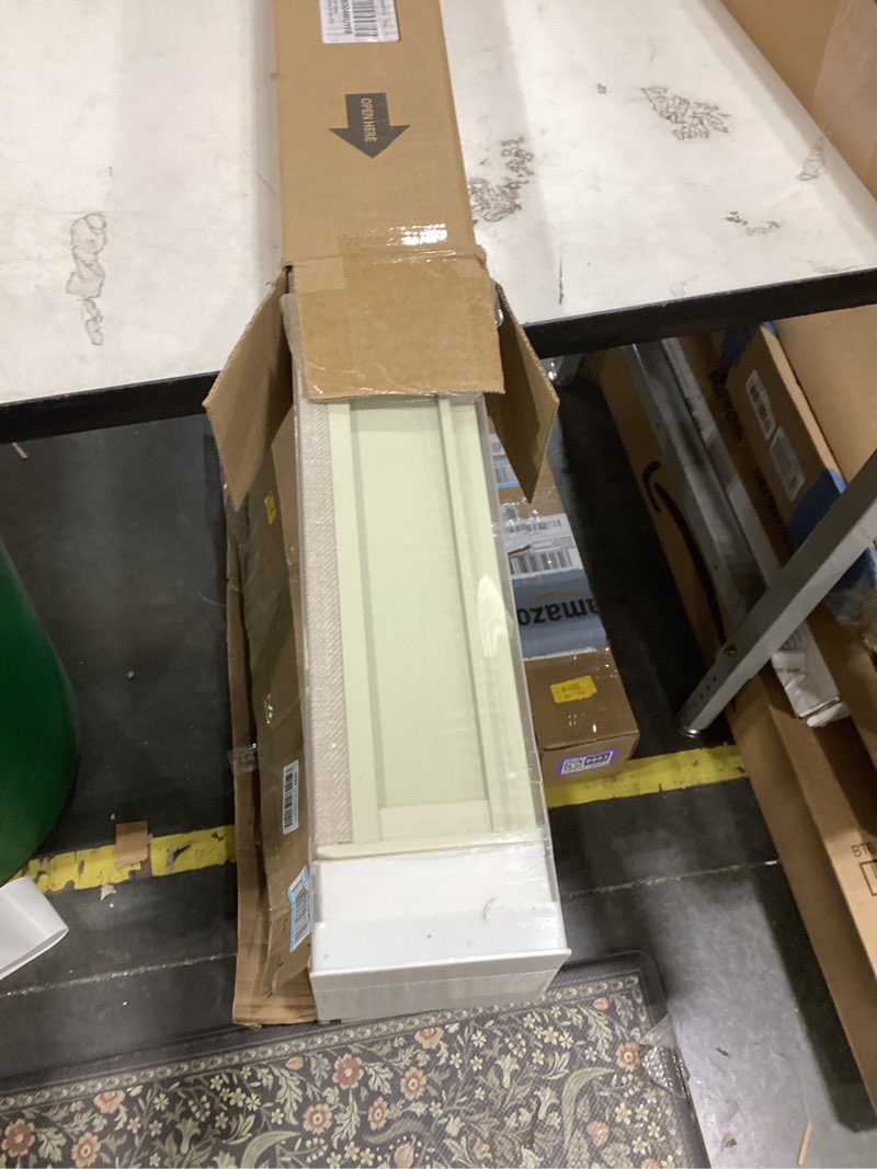 Condition photo showing Good Condition for blackout roller shades cordless blinds for windows, free-stop shades with valance, thermal insulated linen fabric uv protection natural woven beige blinds for home and office oatmeal 46" w x 72" h oatmeal 46"w x 72"h