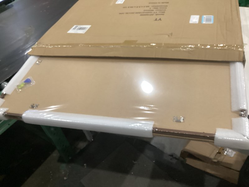 Condition photo showing New/Like New for yaetm minimalist 24x36 poster frame – solid walnut wood frame 24 x 36 for picture & art print, lightweight, horizontal and vertical wall hanging for photo gallery (single, walnut) 24x36 - 1 pack walnut