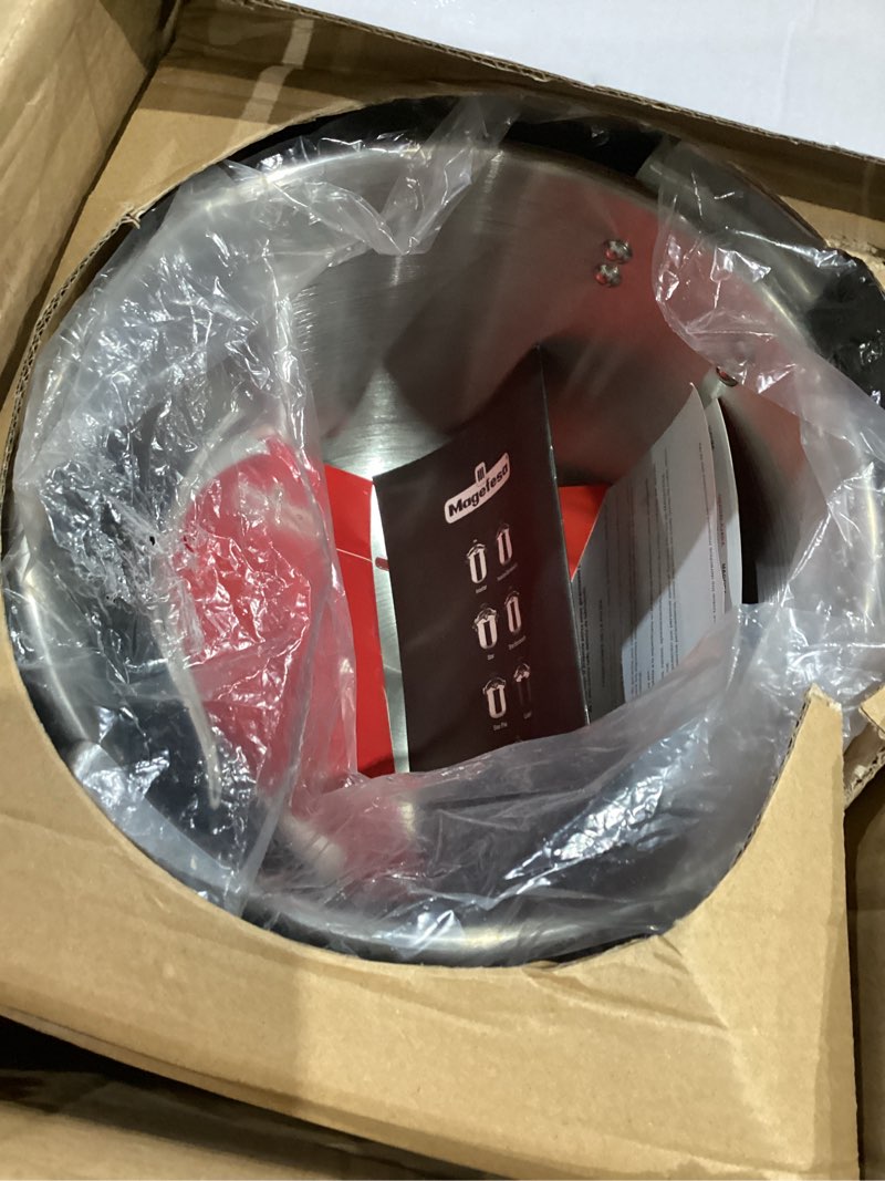 Condition photo showing Good Condition for MAGEFESA Star 10.6-Quart Pressure Cooker, Works on All Stovetops (Induction Compatible), Safety Lock & 8 PSI Cooking 10.6 Quarts