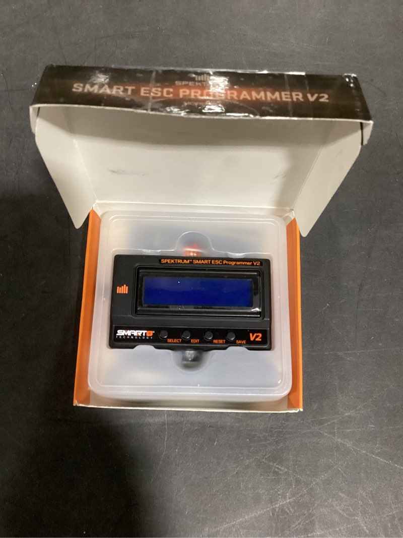 Condition photo showing Good Condition for Spektrum Smart ESC Programming Update Box: Avian and Firma, SPMXCA200, Black