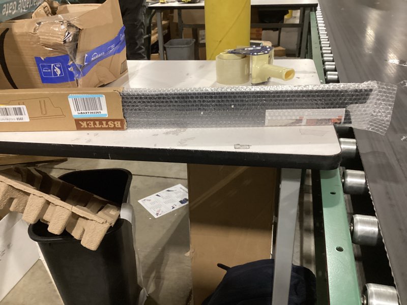Condition photo showing New/Like New for Stainless Steel Stove & Counter Top Gap Covers - Oven Gap Filler Kit 23.4" - Heat Resistant Slide-in Range Trim Guard for Seamless Kitchen Accessories Easy Clean 23.4" Black