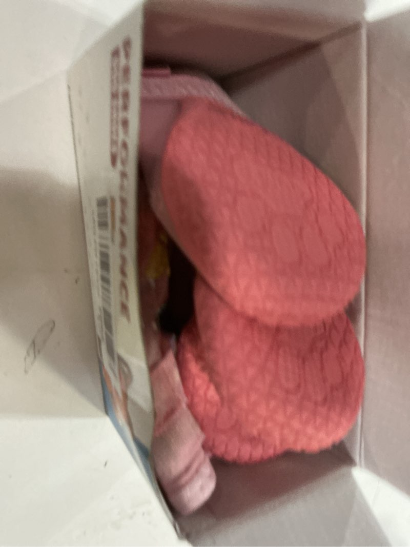 Condition photo showing Good Condition for QUMY Dog Shoes for Large Dogs, Medium Dog Boots & Paw Protectors for Winter Snowy Day, Summer Hot Pavement, Water-Resistant in Rainy Weather, Outdoor Walking, Indoor Hardfloors Skid-Resistant Sole Pink Size 6: 2.6''x3.0''(W*L) (Pack of 4)