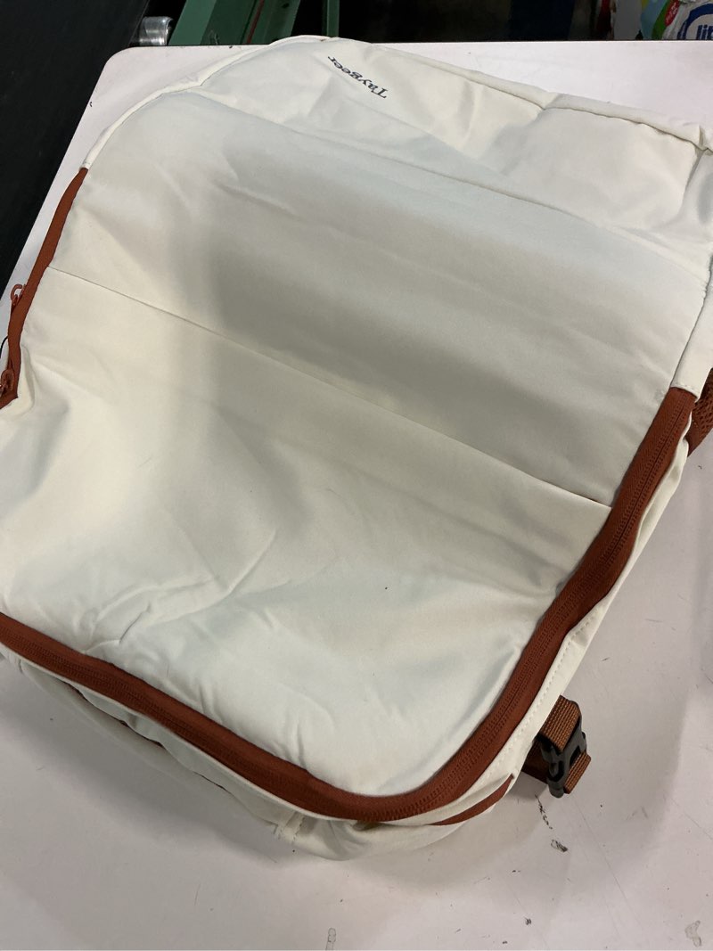 Condition photo showing Good Condition for taygeer backpack for women, college backpack with laptop compartment & shoe pouch, 40l travel laptop mochila carry on luggage, airline approved personal item bag for weekender gym hiking, khaki white x-large khakiwhite