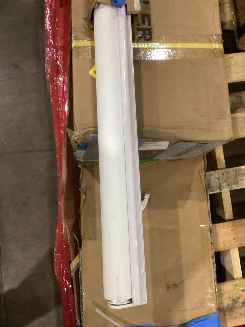 Condition photo showing Good Condition for chrisdowa cordless blackout roller shades for windows, thermal insulated uv protection pull down shades, total blackout window blinds for home, office, bedroom, door (71" w x 72" h, beige) 71"w x 72"h beige