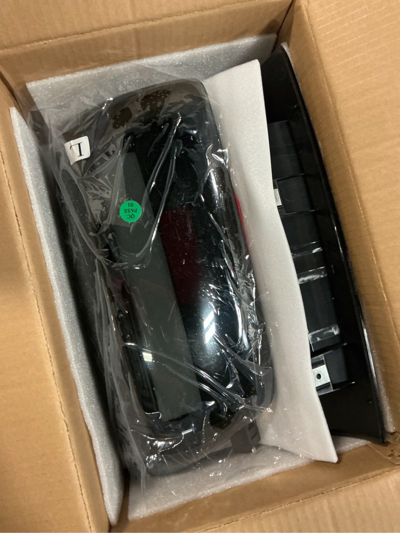 Condition photo showing New/Like New for led tail light fit for dodge ram 1500 2007-2008, for dodge ram 2500 3500 2007-2009 (fit halogen type, not fit factory led version), rear taillight assembly, smoke lens
