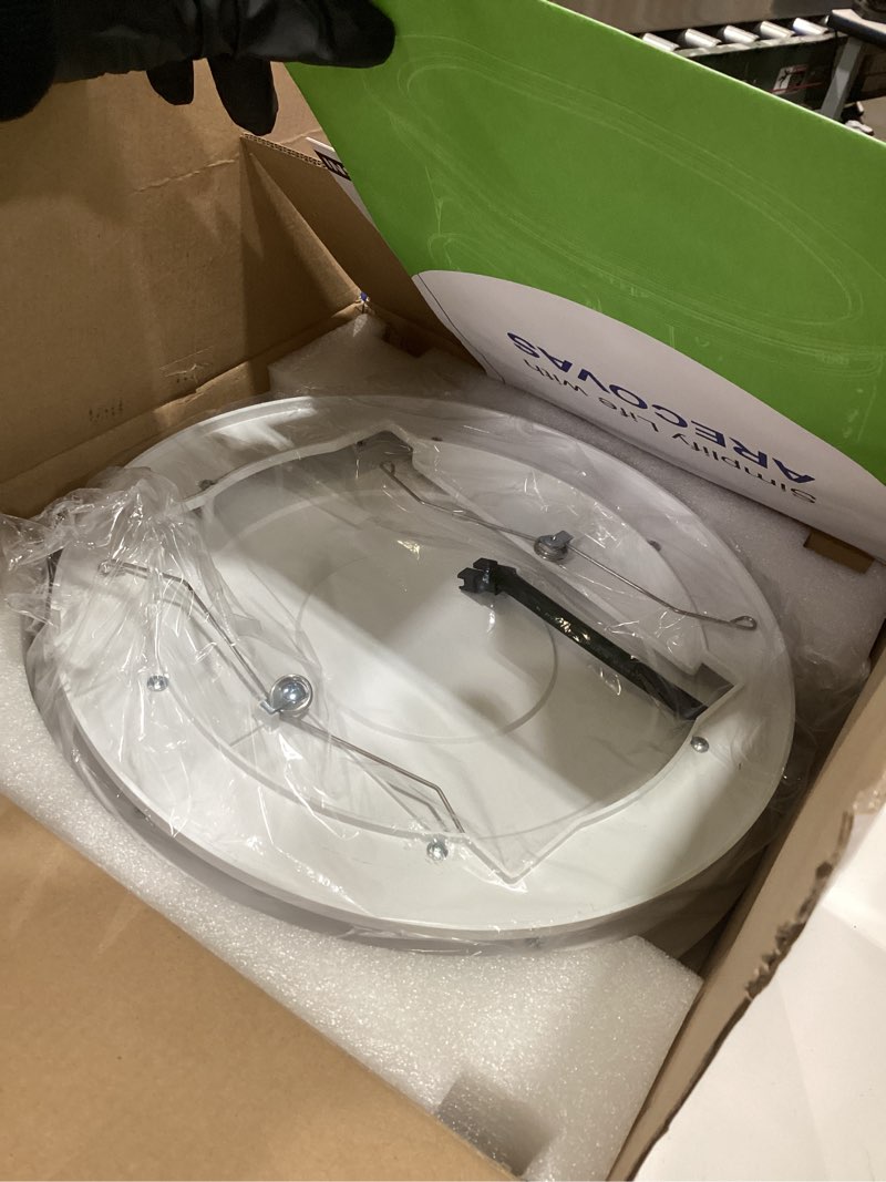 Condition photo showing Good Condition for Bathroom Exhaust Fan with RGB Lights, 110CFM/1.0 Sones Vent Fan with 3 Color Temperatures, 5 Adjustable Brightness, Easy to Install, Remote Control, Quiet Ventilation Fan for Bath, Shower, Attic