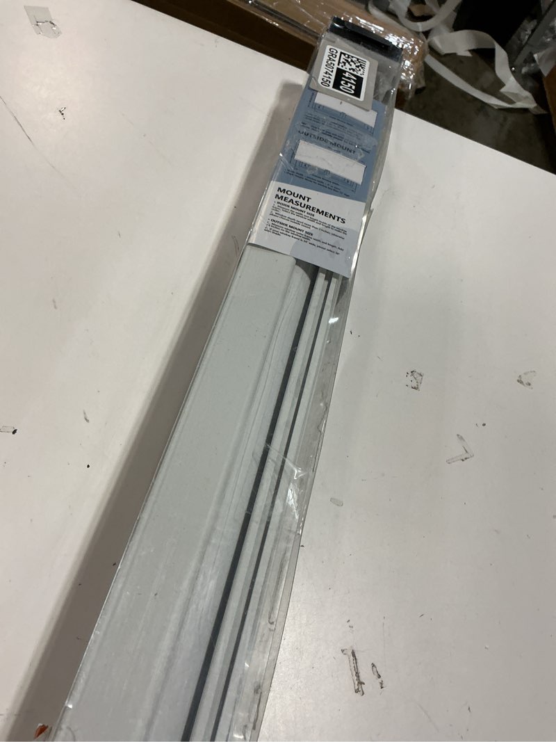 Condition photo showing Good Condition for aosky linen roller blinds shades for indoor windows pull down cordless blackout black out window shade 21 inch blinds for home white 21"w x 72"h white?aluminum cover?