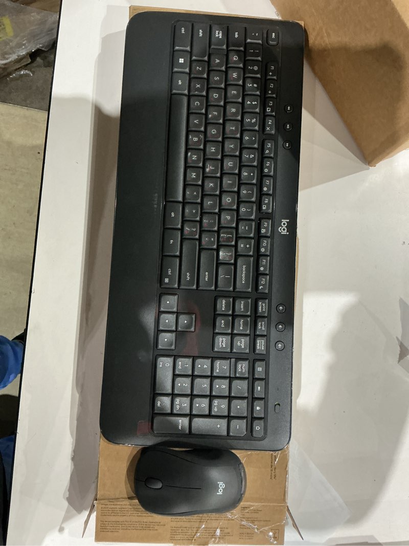 Condition photo showing Good Condition for logitech mk540 advanced wireless keyboard and mouse combo for windows, 2.4 ghz unifying usb-receiver, multimedia hotkeys, 3-year battery life, for pc, laptop 2024 model