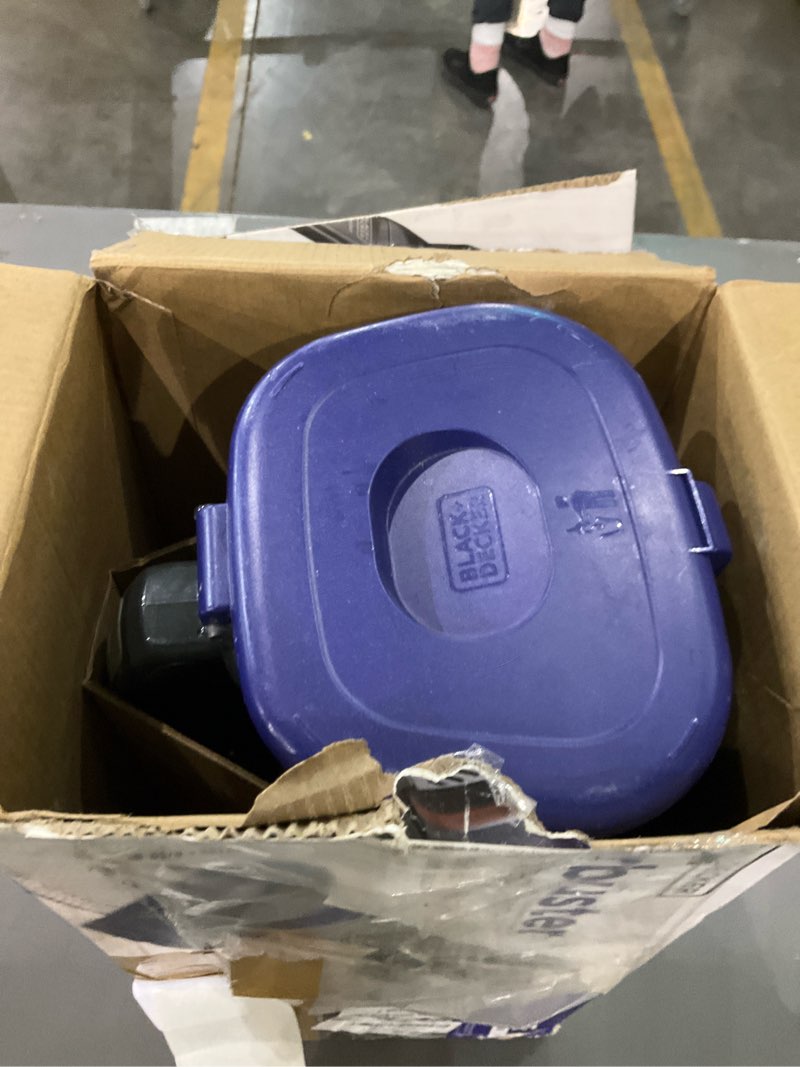 Condition photo showing As Is for BLACK+DECKER dust buster Handheld Vacuum Cordless, Pet Hair Vacuum, Portable for Home and Car with Pet Brush, Rechargeable, Powerful Suction, Washable Bowl Filter,furbuster AdvancedClean (HHVK515JP07) AdvancedClean Pet