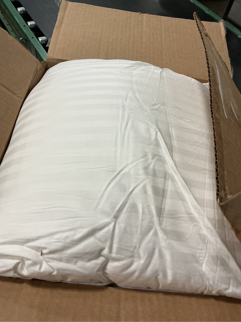 Condition photo showing As Is for beckham hotel collection bed pillows king size set of 2 - down alternative pillow for back, stomach or side sleepers
