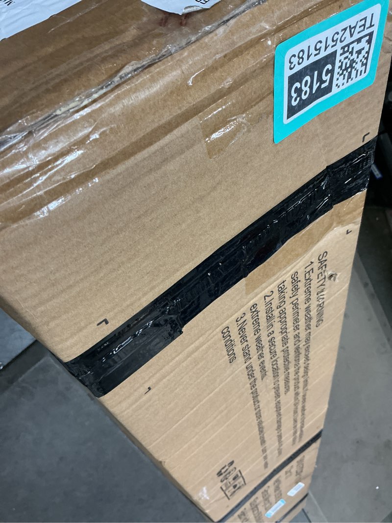 Condition photo showing Good Condition for 10x10 Pop Up Canopy Tent with 8 Reinforced Steel Wire Ropes, Heavy Duty Instant Canopies with 3 Removable Sidewalls, Khaki 10x10 Khaki