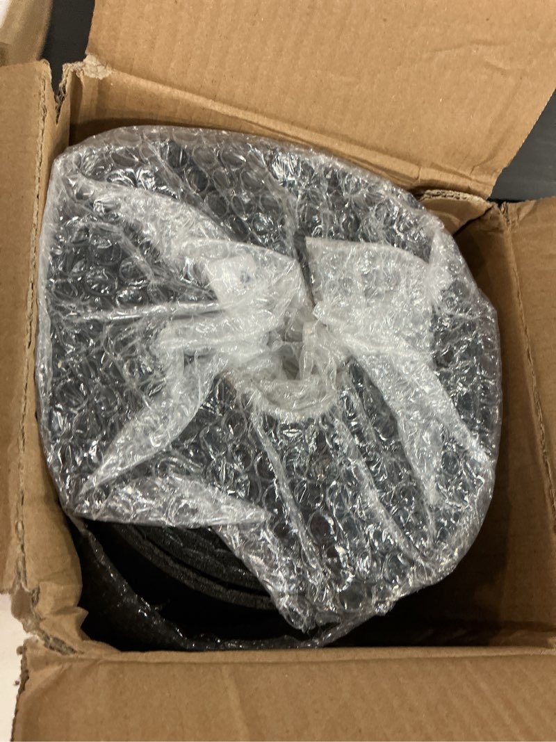 Condition photo showing Good Condition for PVC Slat Wall Panel Peel and Stick 236"x 15.7" Faux Black Wood Grain Slat Panel Self-Adhesive Wallpaper Soundproof 3D Wall Panels 15.7" x 236" Black