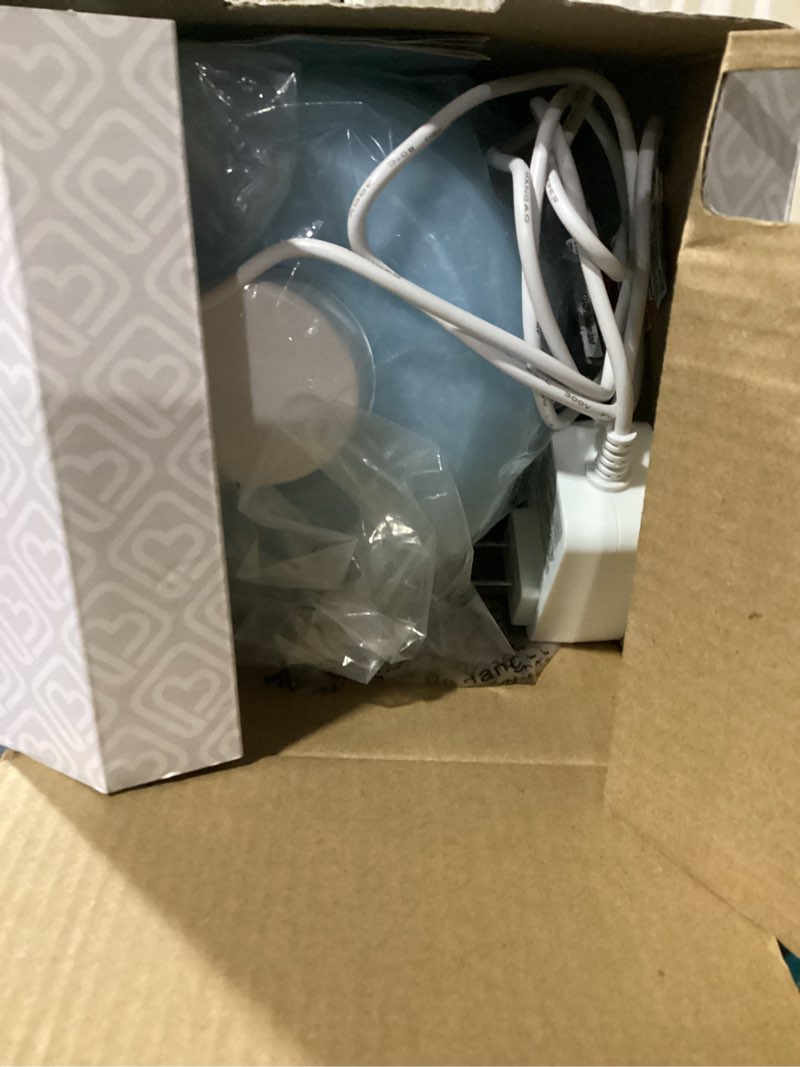 Condition photo showing As Is for cool mist humidifier safety first