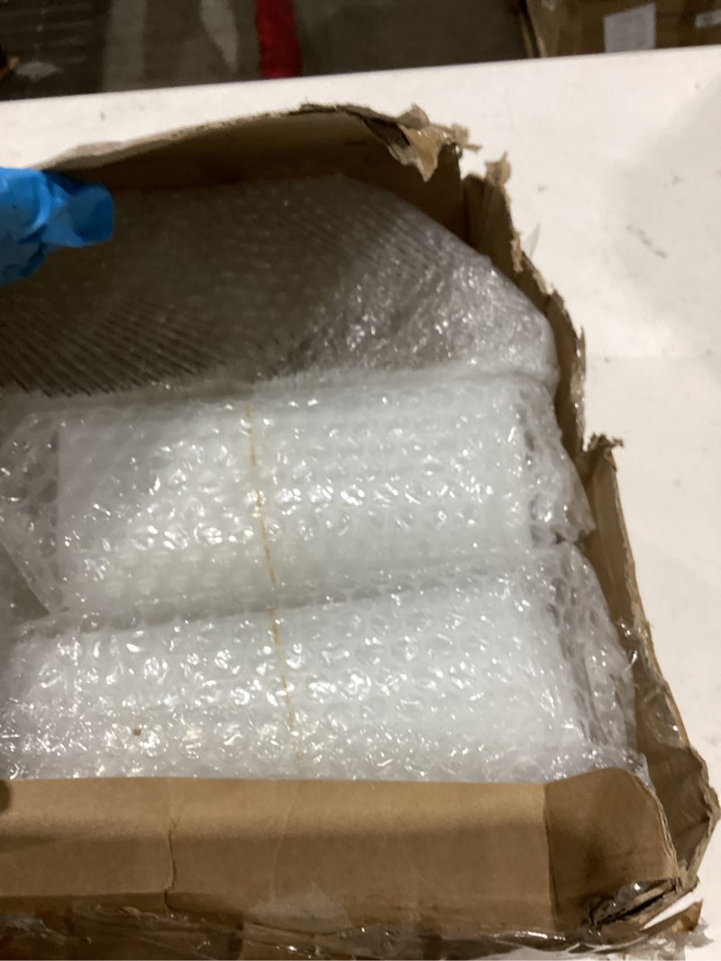 Condition photo showing Good Condition for vicenpal 100 pcs 7x5 inch clear acrylic sign holder plastic l-shape vertical menu stand, picture photo frames, table paper holder, flyer sign display stand for restaurants, store, office, wedding