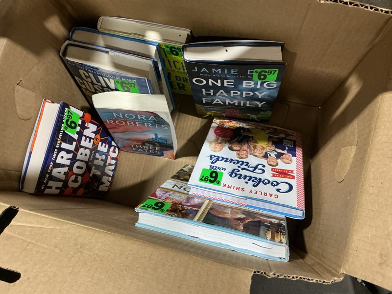 Condition photo showing Good Condition for assorted novels