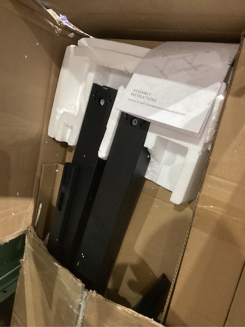 Condition photo showing Good Condition for acrolix electric standing desk, height adjustable home office desk with memory presets & cable management,black sit stand desk for work from home, ergonomic computer desk (48" x 24") black 48