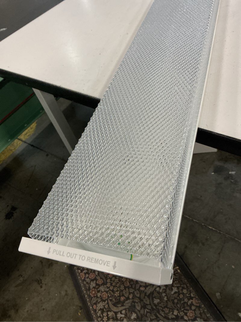 Condition photo showing As Is for halo metalux wraparound light t8 light fixture - 1-lamp, white 