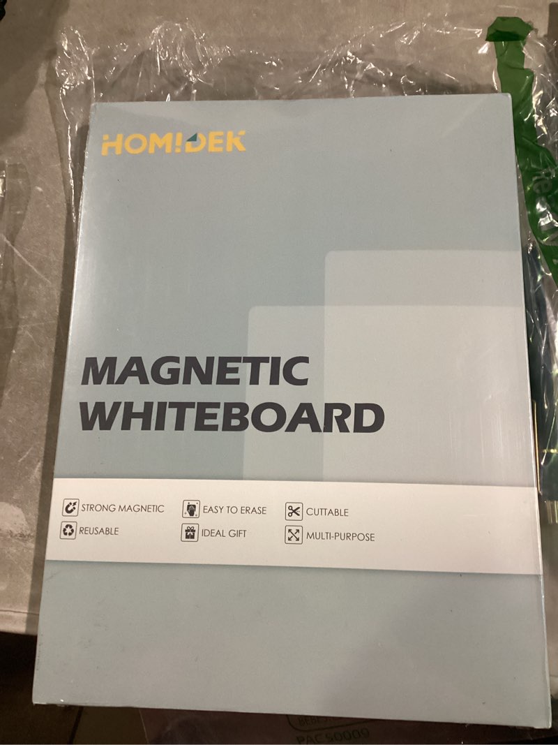 Condition photo showing Good Condition for Dry Erase Boards for Fridge - 3 Pack Small Magnetic Whiteboard with 4 Markers & 1 Eraser, Reusable Blank Magnet White Board Sheets for Home, Kitchen, Office, Classroom - 8.5 x 11 White Letter (8.5x11)