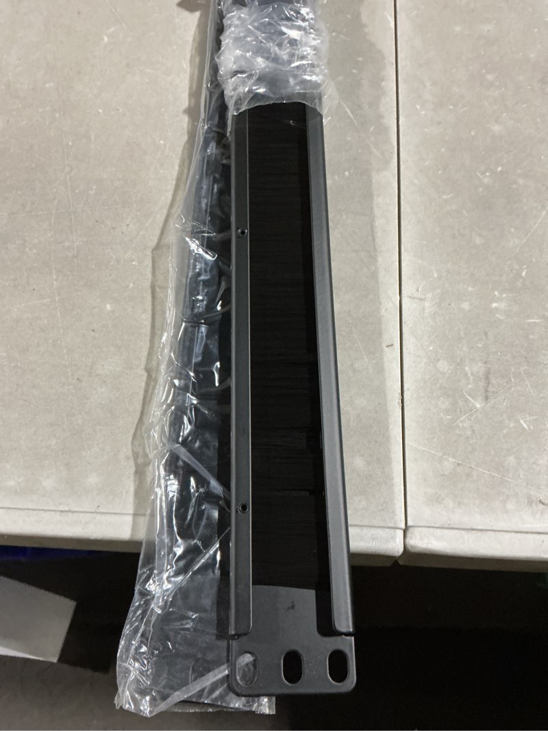 Condition photo showing Good Condition for cable matters 2-pack rackmount or wall mount 1u 19” brush panel (19-inch rack mount brush panel 1u) in black